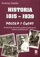 Historia 1815-1939 -podręcznik Garlicki Andrzej