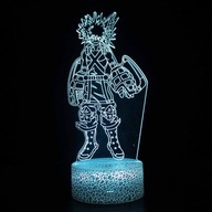 Lampa iluzoryczna 3D Led lampka nocna Haikyuu Tobio Kageyama Anime Haikyuu kolor