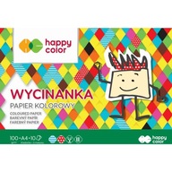 Blok wycinanka A4 10ark.100g. HA 3710 2030-A10 HAPPY COLOR