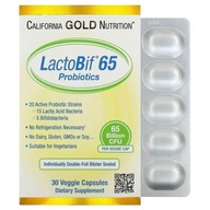 California Gold Nutrition LactoBif Probiotics 65 miliárd CFU 30 kaps.
