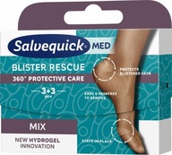 Salvequick Blister rescue plastry na pęcherze odciski 6 sztuk