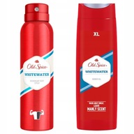 OLD SPICE WHITEWATER ZESTAW DEO SPRAY150+ ŻEL400ml