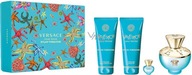 Versace Dylan Turquoise toaletná voda 100 ml + telový gél 100 ml + sprchový