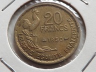 Francja 20 Franków 1950 st. 2