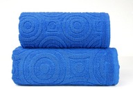 GRENO sada uterákov EMMA 2 modrá bavlna 50x100, 70x140