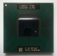 Intel Core 2 duo T7400 2.16GHz 667Mhz FSB 4MB
