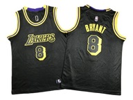 Strój koszykarski nr č. 8 Kobe Bryant Lakers Jersey, 140-152