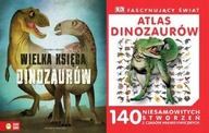 Wielka Księga Dinozaurów+ Atlas dinozaurów