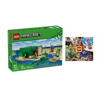 LEGO MINECRAFT č. 21254 - Domček na pláži korytnačiek + KATALÓG LEGO 2024