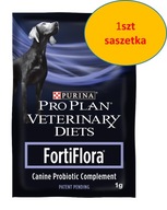 Purina Veterinary FortiFlora probiotyk dla psów 1g zaburzeni pracy żołądka