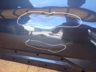 KIA SORENTO IV 20- door left rear. rear part