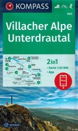 VILLACHER ALPE UNTERDRAUTAL MAPA WODOODPORNA 065