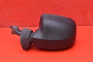 mirror left black, manually EU 024363 DACIA LOGAN MCV 1 and 07-12