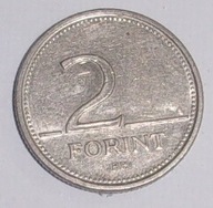 2 forinty moneta forint Węgry Magyar 1997 rok