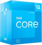Procesor Intel Core i3-12100F BOX 4,3 GHz 12 MB Socket 1700 Hyper-Threading