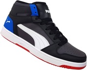 PUMA REBOUND BUTY TRAMPKI WYSOKIE DZIECIĘCE CZARNE