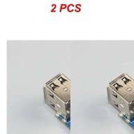 1 ~ 5 szt. 9pin płyta główna do 2 portów USB2.0 Dual USB A 9-pinowy konwert