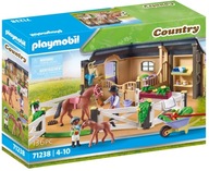 Playmobil Stajnia dla koni Zestaw Konie Stadnina Figurki Akcesoria