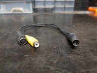 Adapter Kabel SVHS miniDIN S-VIDEO 4-pin RCA chinch 7-pin