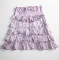 Spódnica z falbankami DZIEWCZĘCA Rozkloszowana roz. 158-164 cm A750