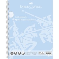 Kołonotatnik A4 Faber-Castell 80 k. w linię błękitny /Faber Castell