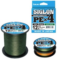 Sunline Siglon PE x4 #1.5 0.209mm 11kg dark green/ciemna zieleń 150m