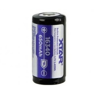 Akumulator 16340 Xtar 650mAh Li-Ion 3.7V protected