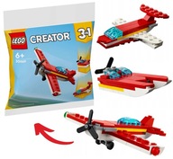LEGO Creator 30669 Kultowy czerwony samolot 3w1