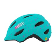 Kask rowerowy dziecięcy Giro turkusowy 49-53 cm