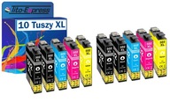 Atrament Tito-Express tusze-502-XL-do-drukarki-Epson-DWF-XP pre Epson čierna (black), červená (magenta), modrá (cyan), sada, žltá (yellow)