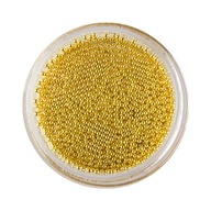 Ozdoba na nechty Bujón Lux kaviár Golden 1 mm