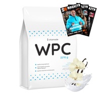 VITAMADE WPC80 KONCENTRAT BIAŁKA MASA SIŁA 2270g ODŻYWKA BIAŁKOWA