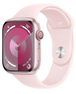 Apple Watch Series 9 GPS + Cellular 45mm różowy z paskiem sportowym M/L