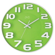 JVD HA5848.1 - 30cm - Nástenné hodiny - Zelená
