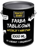 Farba tabuľová čierna 1 L Stačí už 1 vrstva