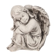 Betónová socha anjelika - umelecká dekorácia do jazierka