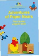 Adventures of Paper Bears. Flat circular origami