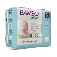 Bambo Eko Pieluszki Nature 2 Mini 3-6kg, 30 szt.