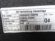 plato rear boot MERCEDES W205 COUPE A2056904149