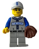 LEGO 71001 MINIFIGURKA SERIA 10 Baseball Fielder WADA