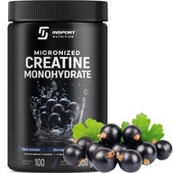 CREATINE MONOHYDRATE 500g MONOHYDRÁT KREATIN ČIERNE RÍBEZLE | INSPORT