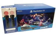 JAK NOWE GOGLE PLAYSTATION VR V2 PS4 PS5 + 2x MOVE