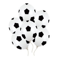 Balony urodzinowe Piłka Nożna na urodziny chłopca piłkarskie 30cm 6 sztuk