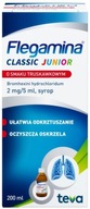 Teva Flegamina Classic Junior syrop wykrztuśny o smaku truskawkowym 200 ml