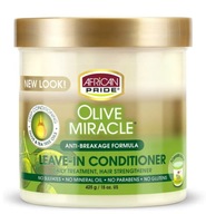 African Pride Olive Miracle Bezoplachový kondicionér s olivovým olejom 425g
