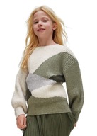 Sweter Mayoral 7306 dziewczęcy ciepły kolorowy 164