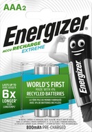 AKUMULATORKI ENERGIZER EXTREME AAA 800mAh HR3/2