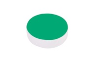 Puf okrúhly púdrový - farba zelená
