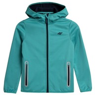 KURTKA dziecięca WIOSENNA PRZEJŚCIOWA 5000 SOFTSHELL 4F JUNIOR JSFD001 122