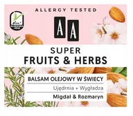 AA Super Fruits&Herbs balsam olejowy w świecy BRAK KARTONIKA